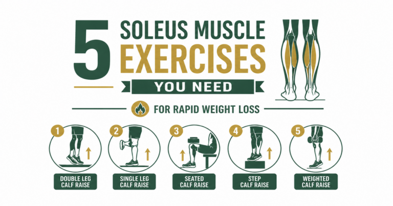 Featured image: 5 Soleus Muscle Exercises You Need for Rapid Weight Loss!