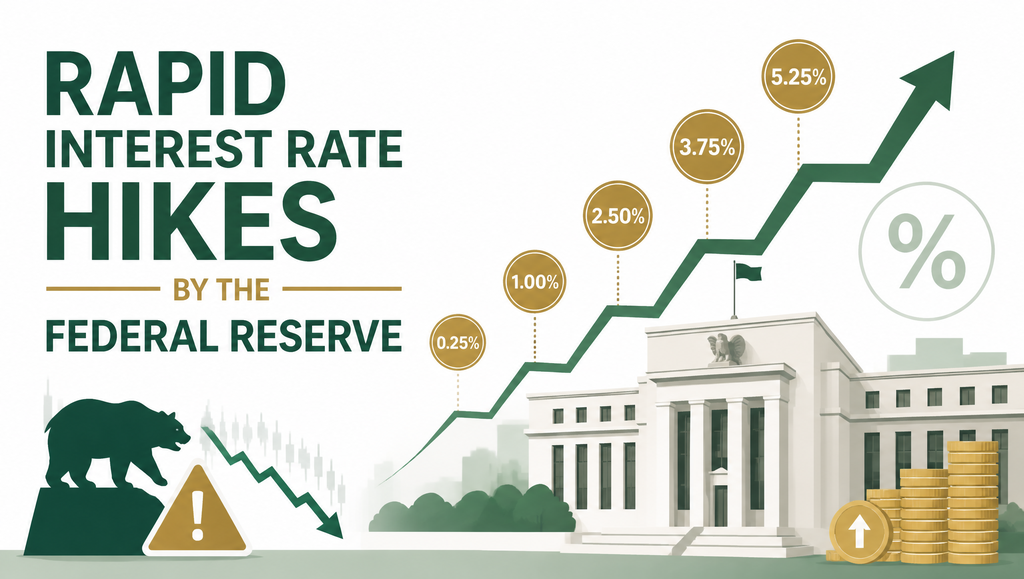 Rapid Interest Rate Hikes by the Federal Reserve