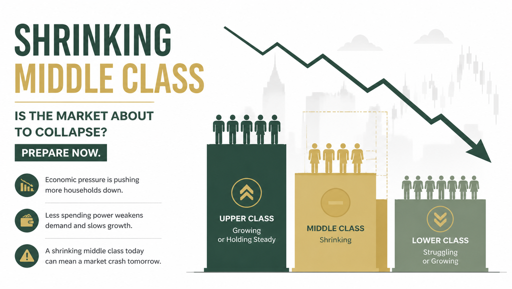 Market Crash Shrinking Middle Class