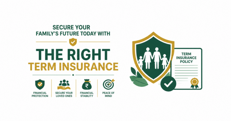 Featured image: Secure Your Family’s Future Today with the Right Term Insurance Policy