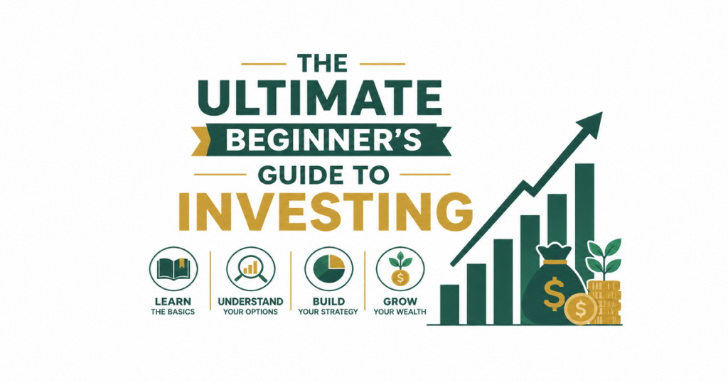 Featured image: The Ultimate Beginner’s Guide to Investing: Tips and Strategies to Get You Started